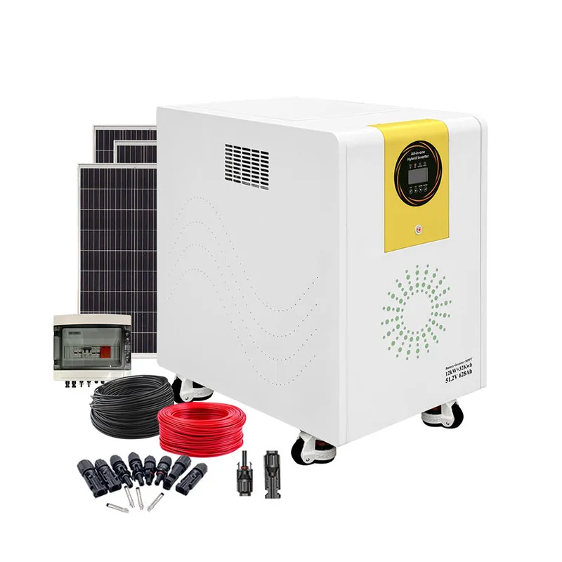 Off-Grid MPPT Home Appliance 12kw Inverter 32kwh na Baterya