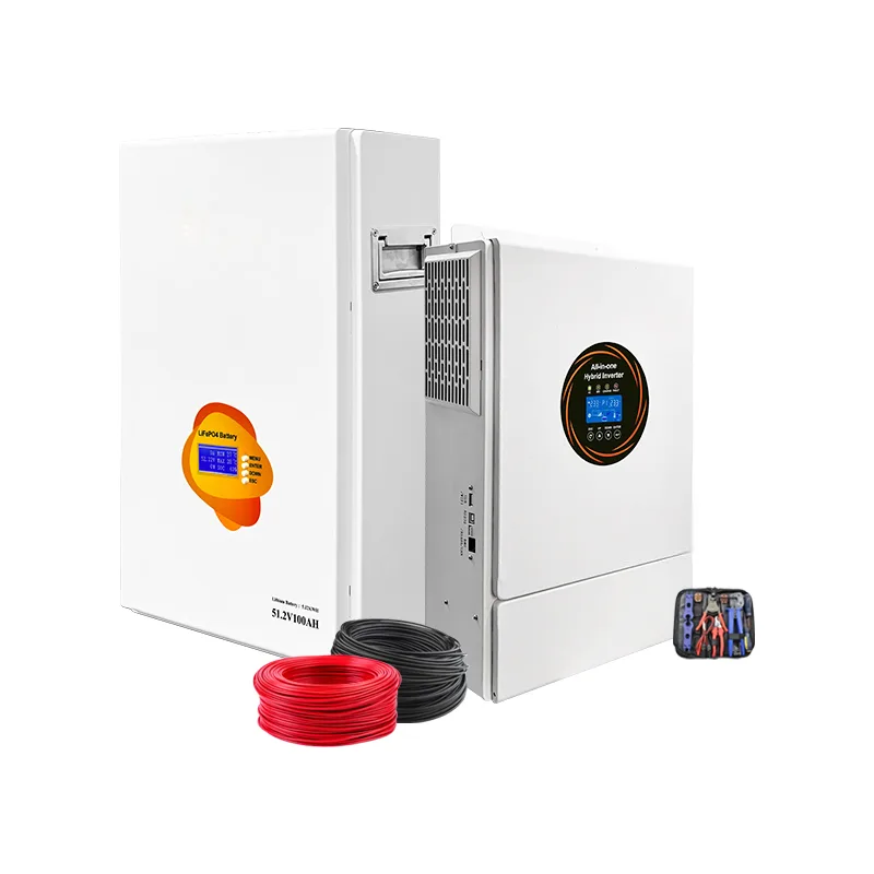 Solar 10kw 48v Off grid Ess All in One Hybrid 310Ah 15kwh Backup na Baterya