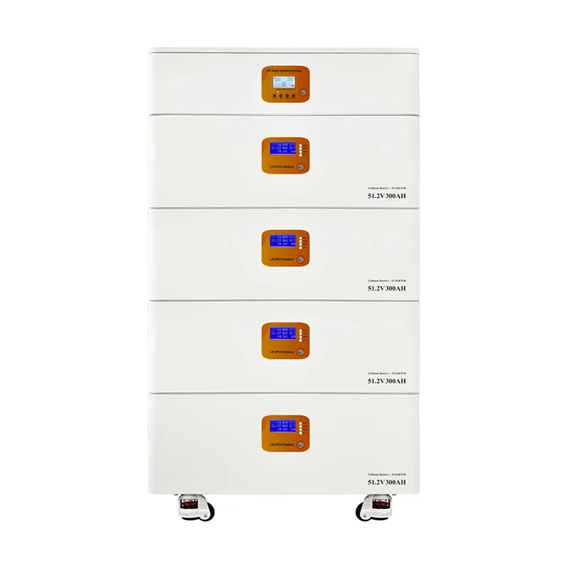Naka-stack na 60kw Solar Lithium Energy Storage Battery